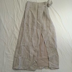 Dissh linen skirt